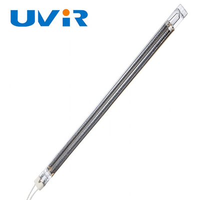 Good price Quartz Twin Tube Carbon Infrared Emitter Lapisan Emas 15x33mm on line