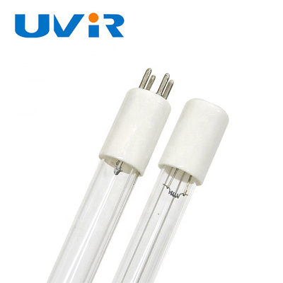 Good price T5 150mm UVC Germicidal Lamp bulb 8W 4 PIN Tabung Kuarsa Ujung Ganda on line