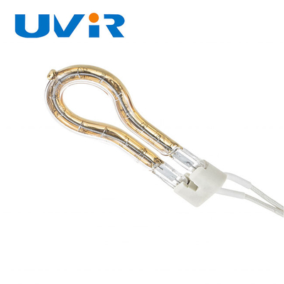 Good price 220V 450W Lampu Halogen Inframerah Cincin Emas Tungsten Diameter 606mm on line
