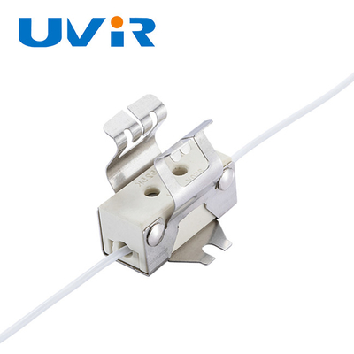 Good price 250V 5KV Inframerah IR Dudukan Lampu Keramik Putih Warna Perak on line