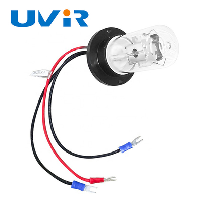 Good price UVR 80V Deuterium Lamp 160-400nm 2500h Kehidupan pelayanan Dengan Tabung Kuarsa on line