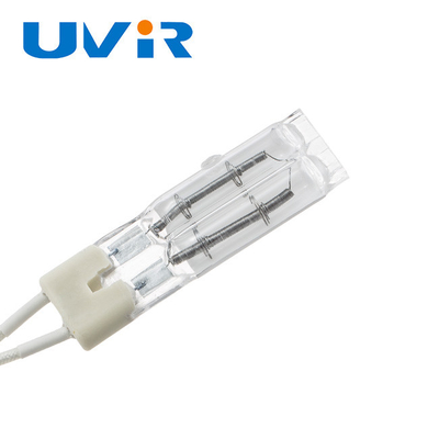 115V 450W Pemanas Tabung Halogen Gelombang Pendek Kuarsa 3000-5000j Umur