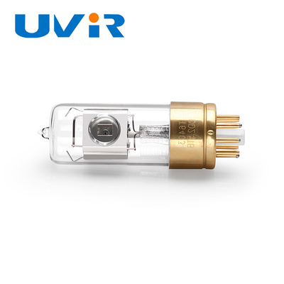 Good price DD2.5TB Deuterium Lamp, 95mm 300mA D2 Lamp kuarsa dengan dasar logam on line