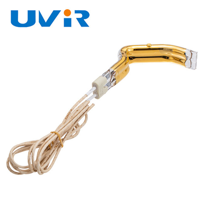 Good price L-Type Quartz Tube Tungsten Filament Infrared Heater Lamp Twin Tube Short Wave IR Lamp on line