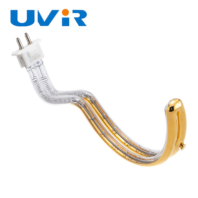 Harga yang bagus Elemen Pemanas Inframerah Tabung Kuarsa Berkontur 3D 240V 600W on line