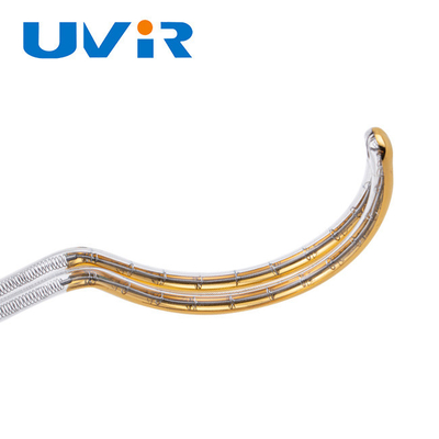 Good price Tabung Elemen Pemanas Inframerah 3D, Pemancar Inframerah Tabung Kembar OEM on line