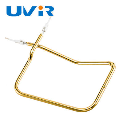 1660W 230V Konsumsi Energi Rendah Lampu Inframerah Gelombang Pendek Tabung Kuarsa untuk Pemanasan Industri