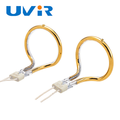 Good price Lampu Inframerah Cincin Reflektor Emas, Pemanas Inframerah Tabung Kuarsa 220V 1000W on line