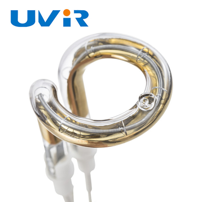 OEM Ring Halogen Infrared Heat Lamp 115V 250W untuk Pengeringan Pencetakan