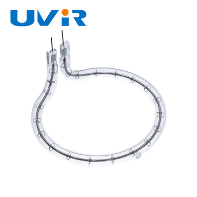 Harga yang bagus Tabung Pemanas Inframerah Halogen Kuarsa 480V 2100W 161mm Diameter IR on line