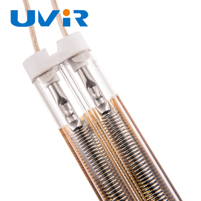 Good price Lampu Tabung Pemanas Inframerah Lapisan Emas 415V Semi Berlapis Emas Lurus on line