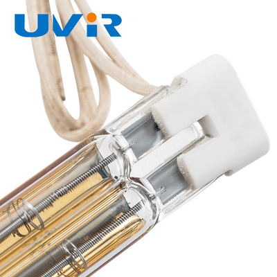 Good price 785W Ir Quartz Infrared Lamp Heater, Lampu Halogen Inframerah Emas Reflektor on line