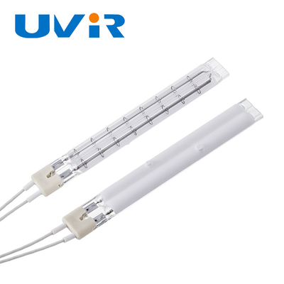 Good price Keramik Putih Twin Tube Lampu Inframerah Halogen IR Heater Parts 4600W on line